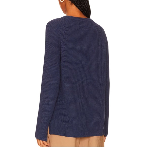 NWT Stitches + Stripes Women’s Votton Knit Navy Oversized Crewneck Sweater Small - Picture 3 of 11